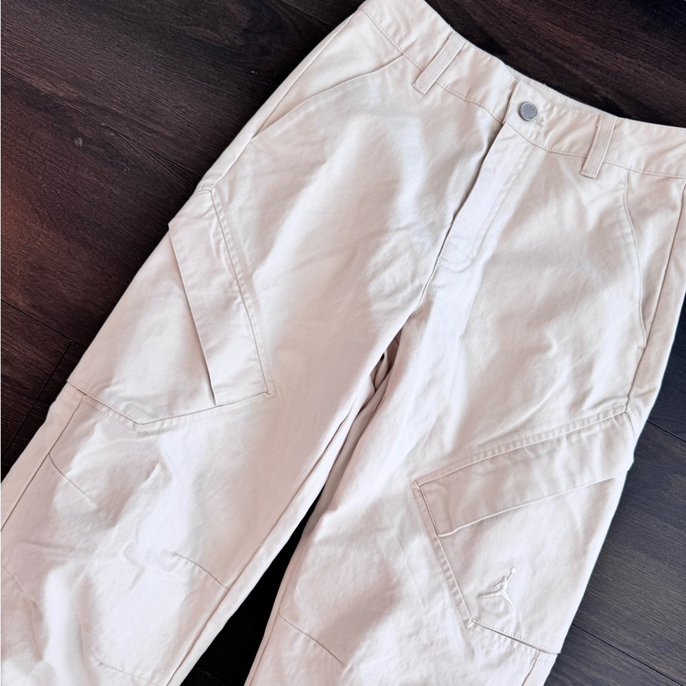 Nike JORDAN Cream Ivory Utility Cargo Pants XS - Picture 3 of 6